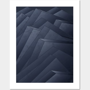 Isometric Waves Posters and Art